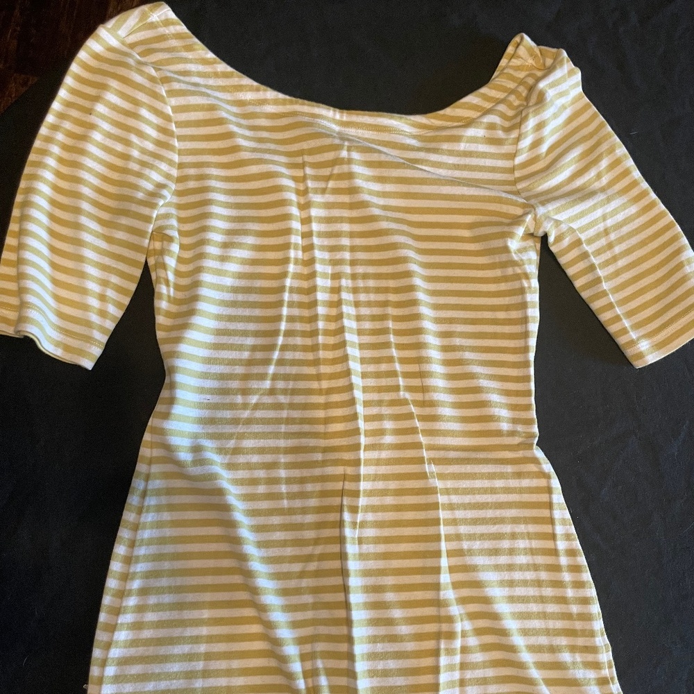 Banana republic striped tee